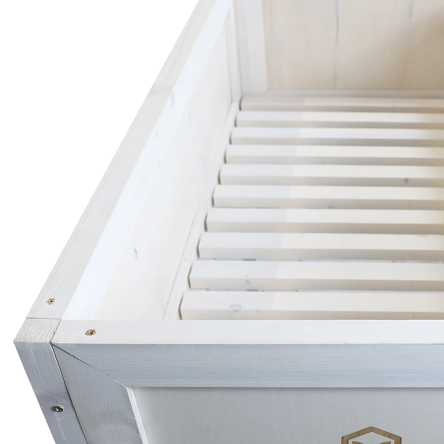 biała mini szklarnia