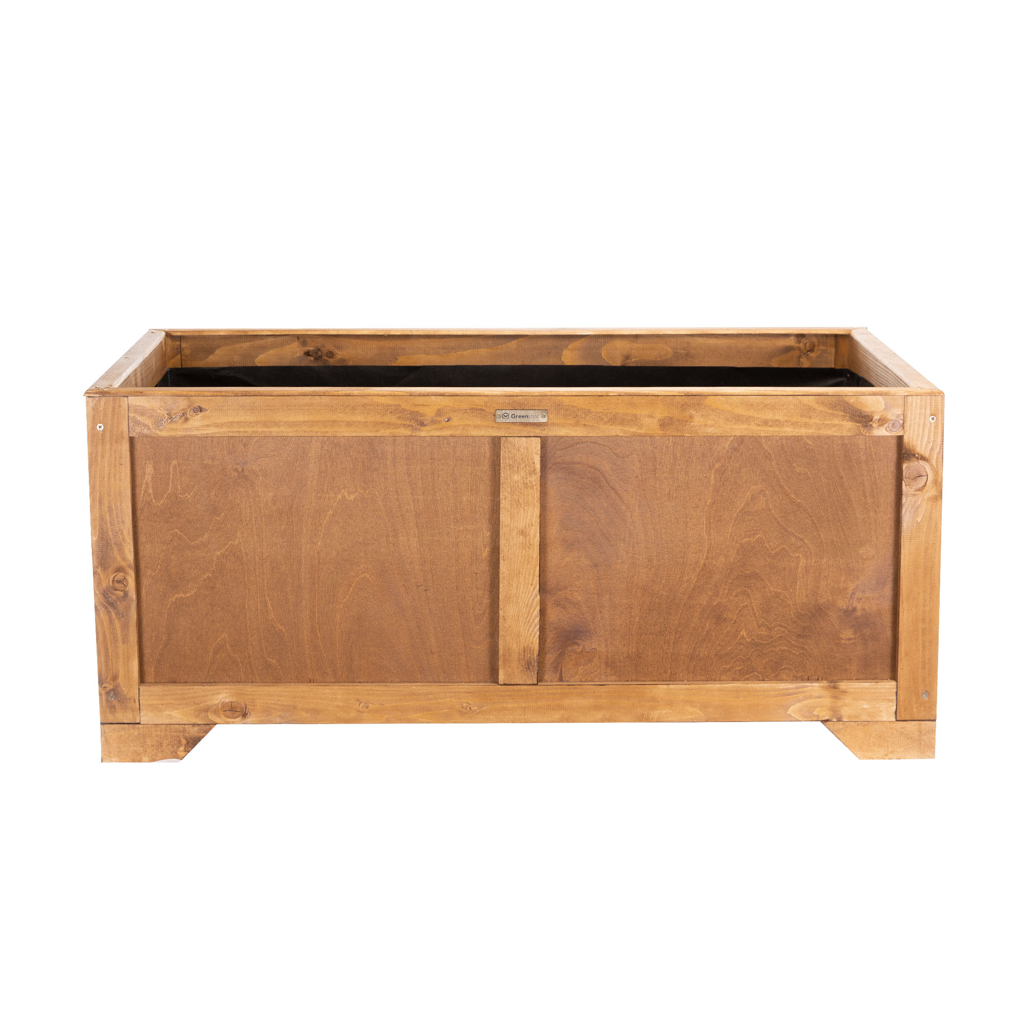 drewniana skrzynia na kwiaty