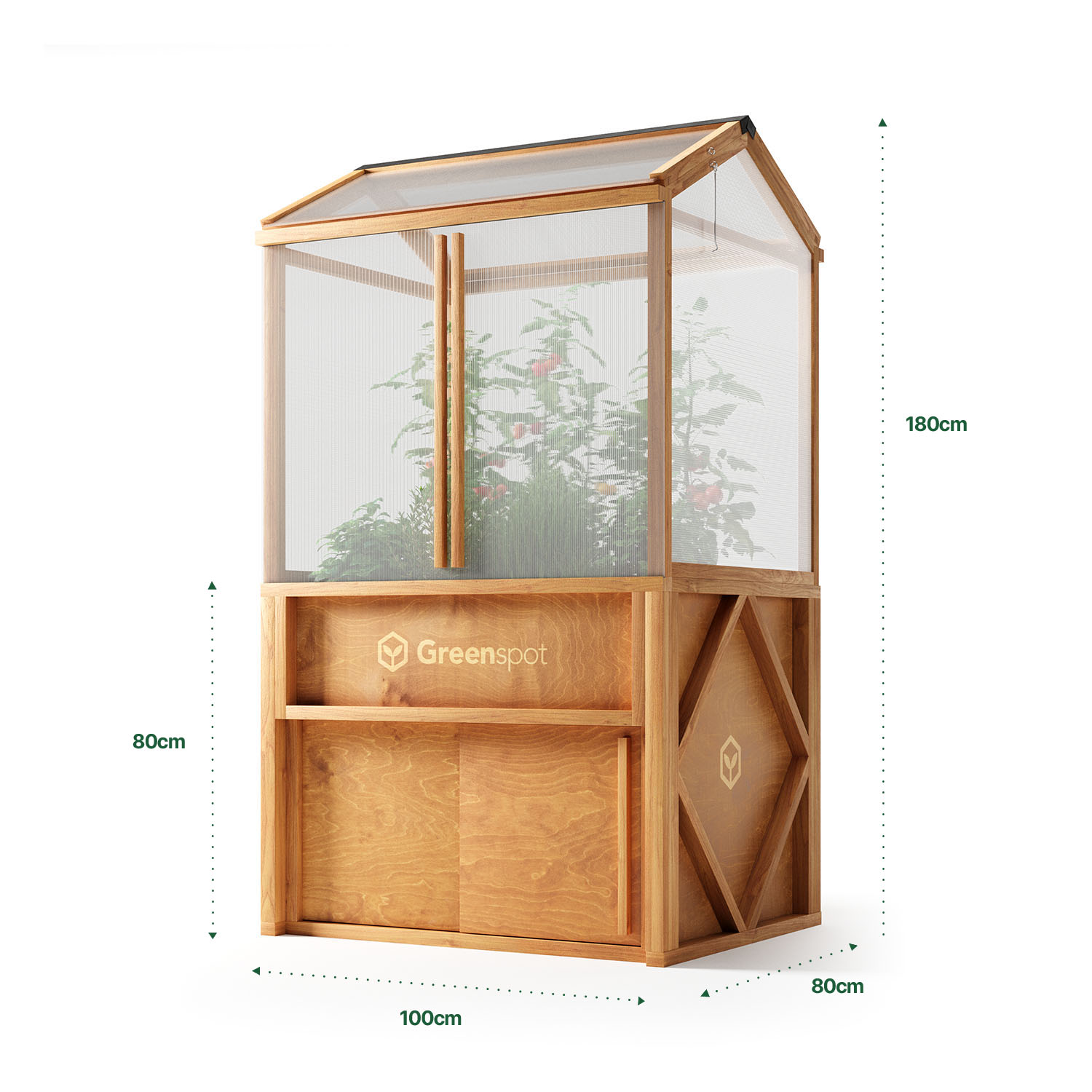 Mini szklarnia Lavish wymiary